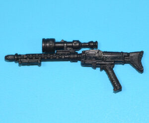 1992 GI JOE COMANDOS EM ACAO FORCA ELETRONICA FORASTEIRO ORIGINAL SPARE PART TIGER FORCE OUTBACK RIFLE GUN ESTRELA BRAZIL