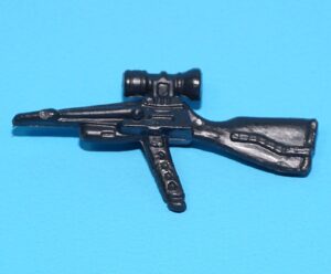 1992 GI JOE COMANDOS EM ACAO FORCA ELETRONICA FORASTEIRO ORIGINAL SPARE PART TIGER FORCE OUTBACK RIFLE GUN ESTRELA BRAZIL