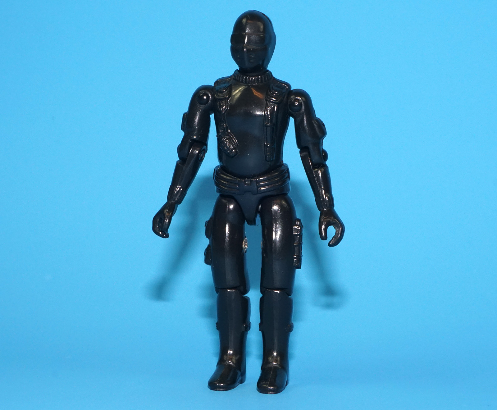 1984 GI JOE COMANDOS EM ACAO O INVASOR 1982 SNAKE EYES v1 C8+ ESTRELA BRAZIL - Image 2