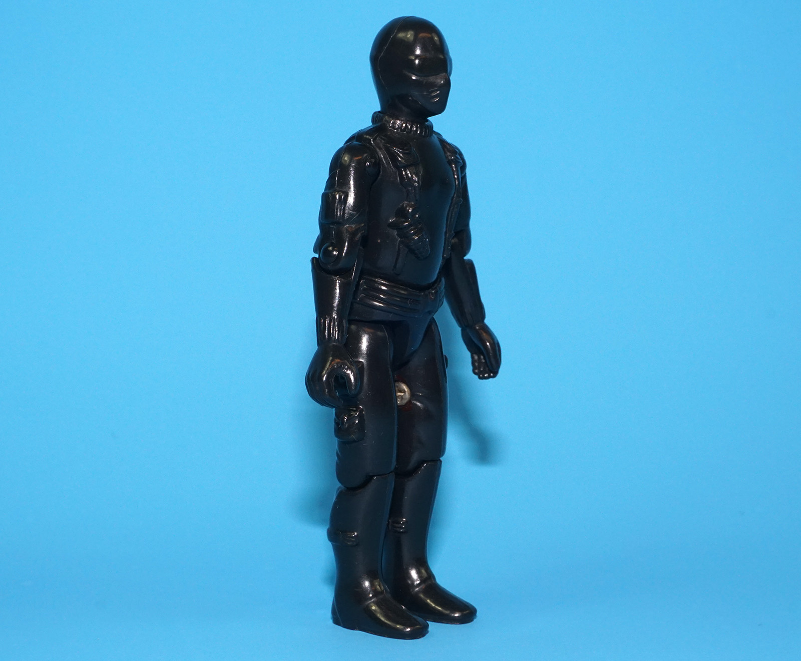 1984 GI JOE COMANDOS EM ACAO O INVASOR 1982 SNAKE EYES v1 C8+ ESTRELA BRAZIL - Image 3