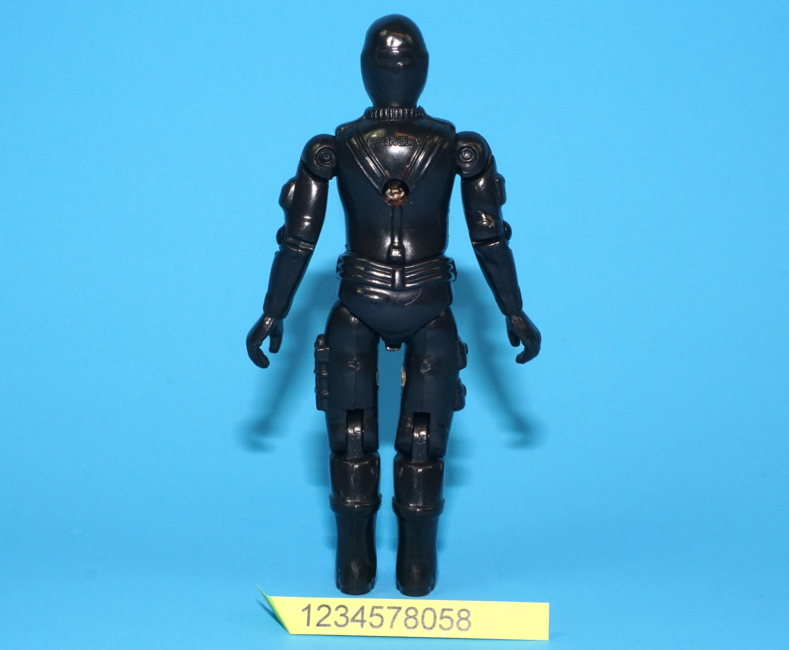 1984 GI JOE COMANDOS EM ACAO O INVASOR 1982 SNAKE EYES v1 C8+ ESTRELA BRAZIL - Image 4