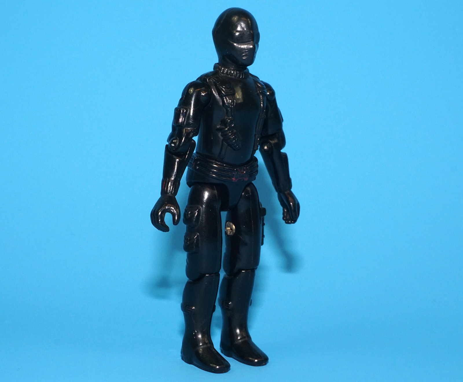 1984 GI JOE COMANDOS EM ACAO O INVASOR 1982 SNAKE EYES v1 C8+ ESTRELA BRAZIL - Image 3