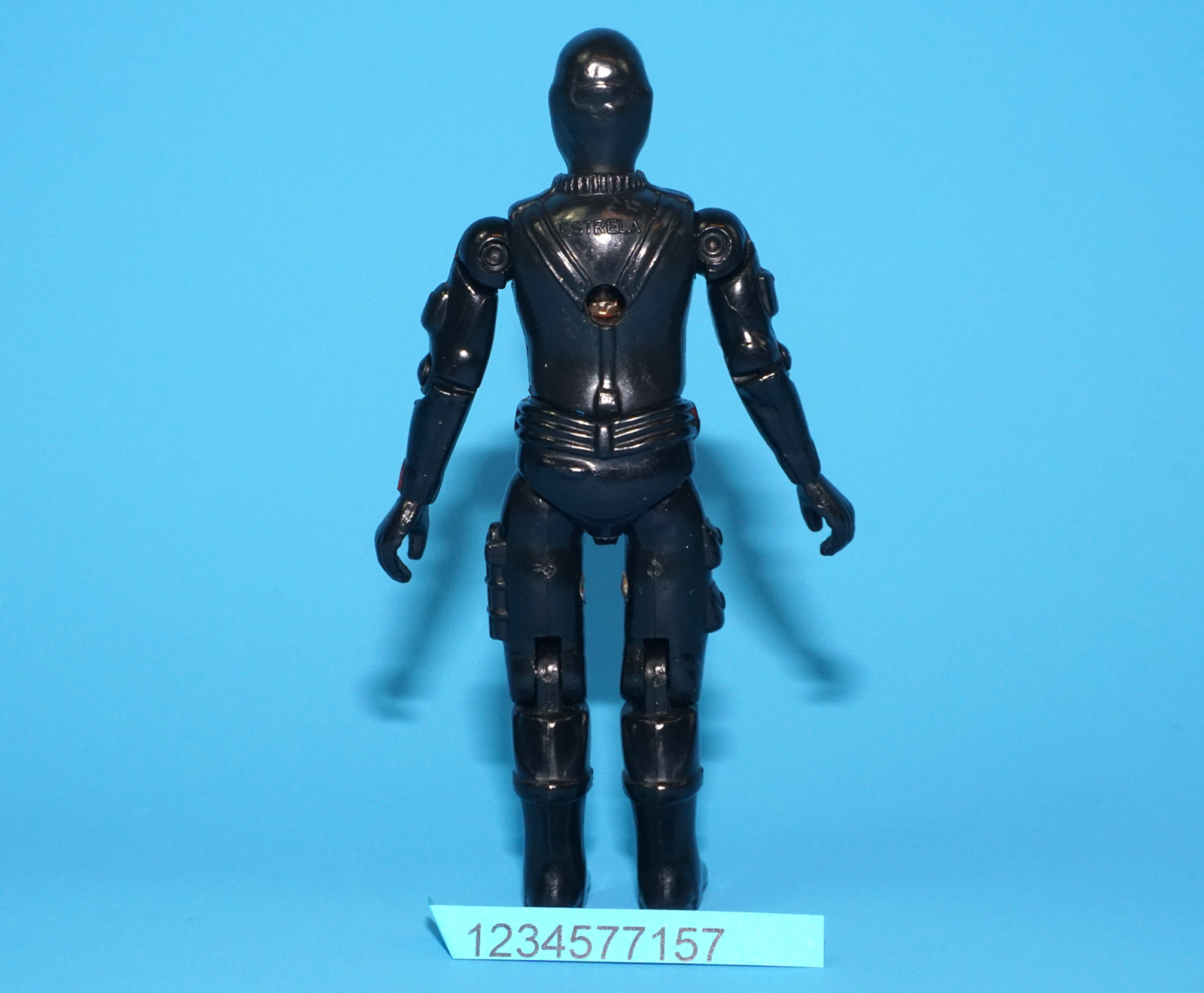 1984 GI JOE COMANDOS EM ACAO O INVASOR 1982 SNAKE EYES v1 C8+ ESTRELA BRAZIL - Image 4