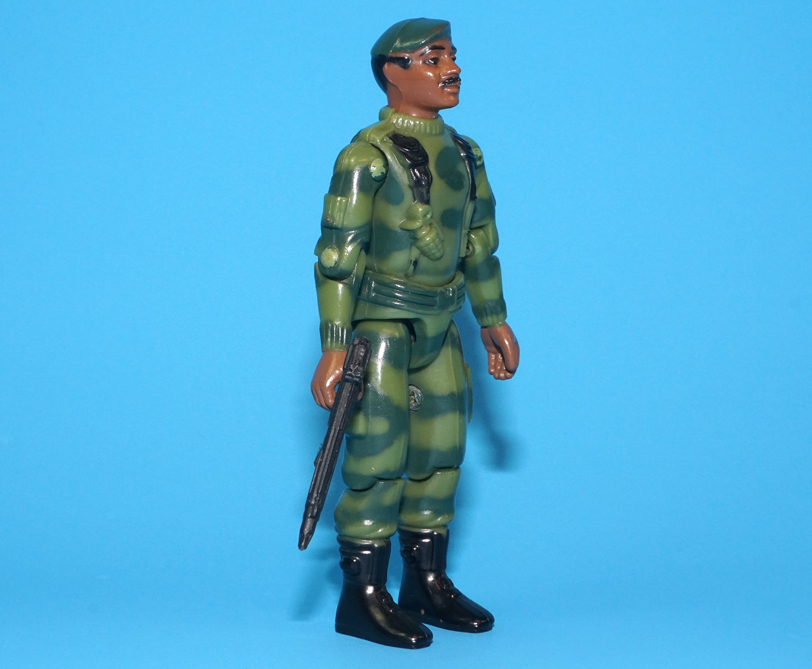 1984 GI JOE COMANDOS EM ACAO TRITON 1982 STALKER v1 100% COMPLETE C8+ ESTRELA BRAZIL READ - Image 3