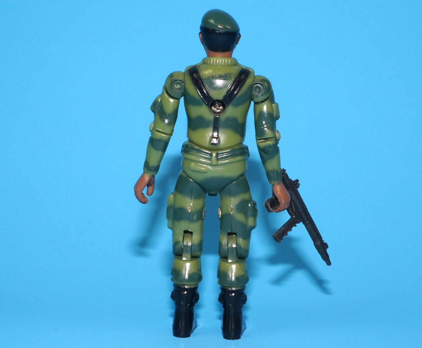 1984 GI JOE COMANDOS EM ACAO TRITON 1982 STALKER v1 100% COMPLETE C8+ ESTRELA BRAZIL READ - Image 4