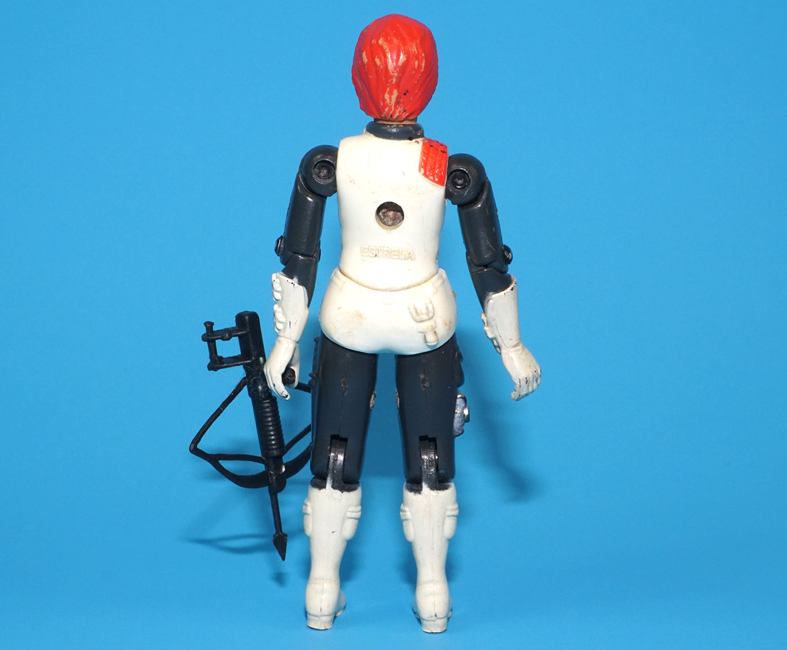 1985 GI JOE COMANDOS EM ACAO ATENA 1982 SCARLETT v1 100% COMPLETE C8 ESTRELA BRAZIL - Image 4