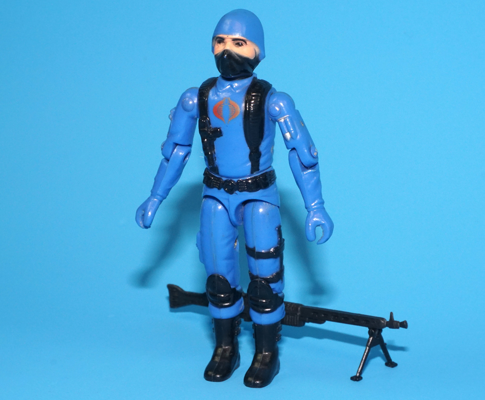 1985 GI JOE COMANDOS EM ACAO COBRA PILOTO SOLDADO 1982 ENEMY v1 100% COMPLETE C9+ ESTRELA BRAZIL - Image 4