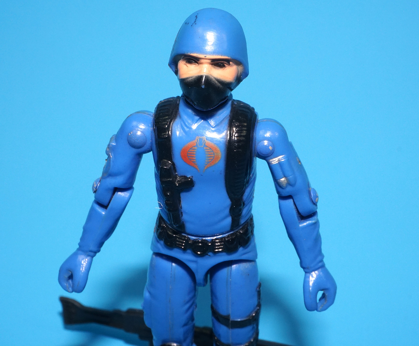 1985 GI JOE COMANDOS EM ACAO COBRA PILOTO SOLDADO 1982 ENEMY v1 100% COMPLETE C9+ ESTRELA BRAZIL - Image 5
