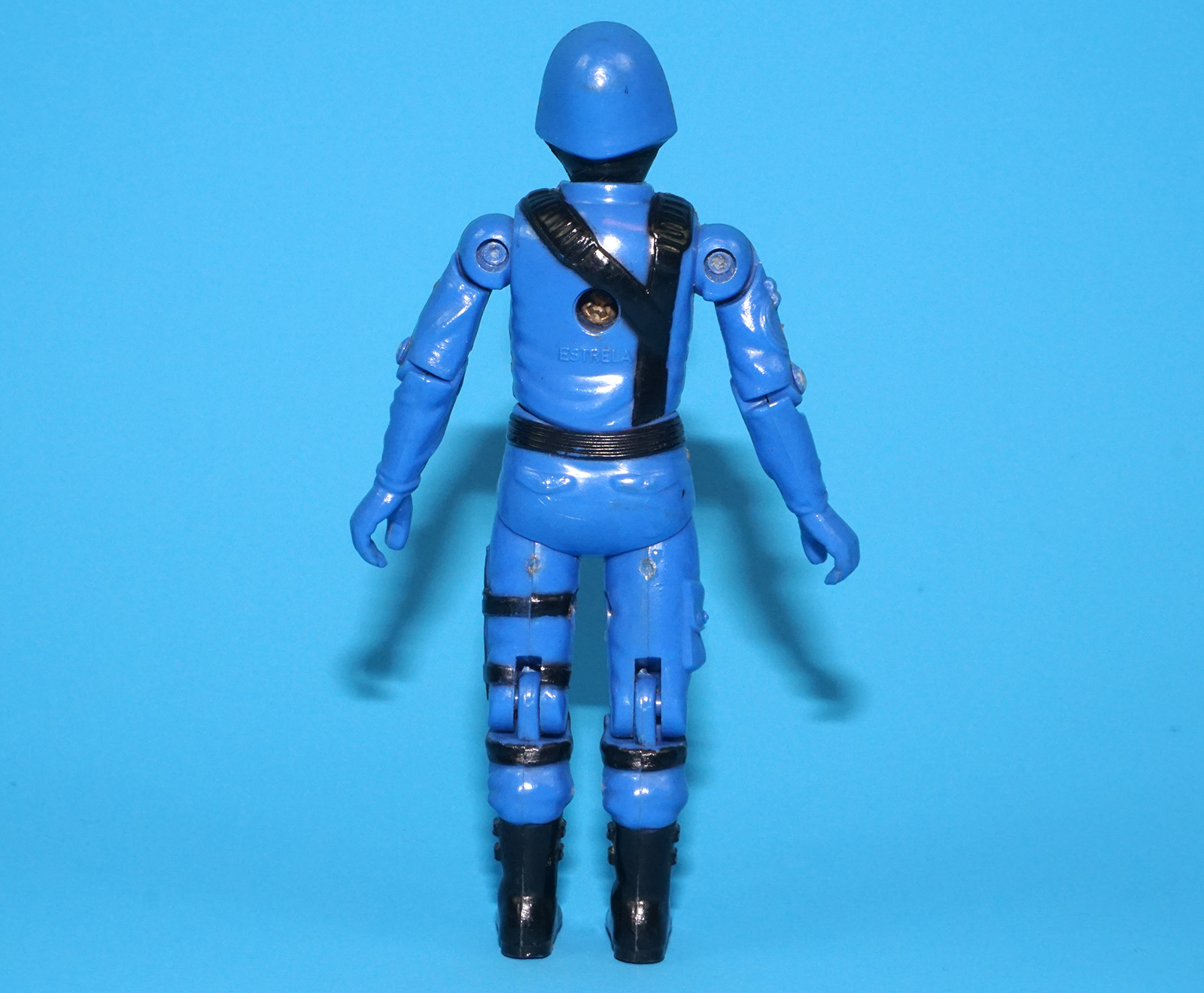 1985 GI JOE COMANDOS EM ACAO COBRA PILOTO SOLDADO 1982 ENEMY v1 100% COMPLETE C9+ ESTRELA BRAZIL - Image 6