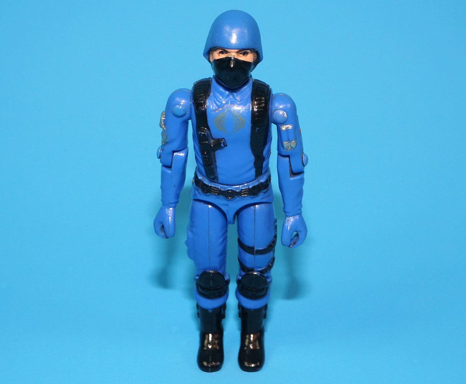 1985 GI JOE COMANDOS EM ACAO COBRA PILOTO SOLDADO 1982 ENEMY v1 C8 ESTRELA BRAZIL - Image 3
