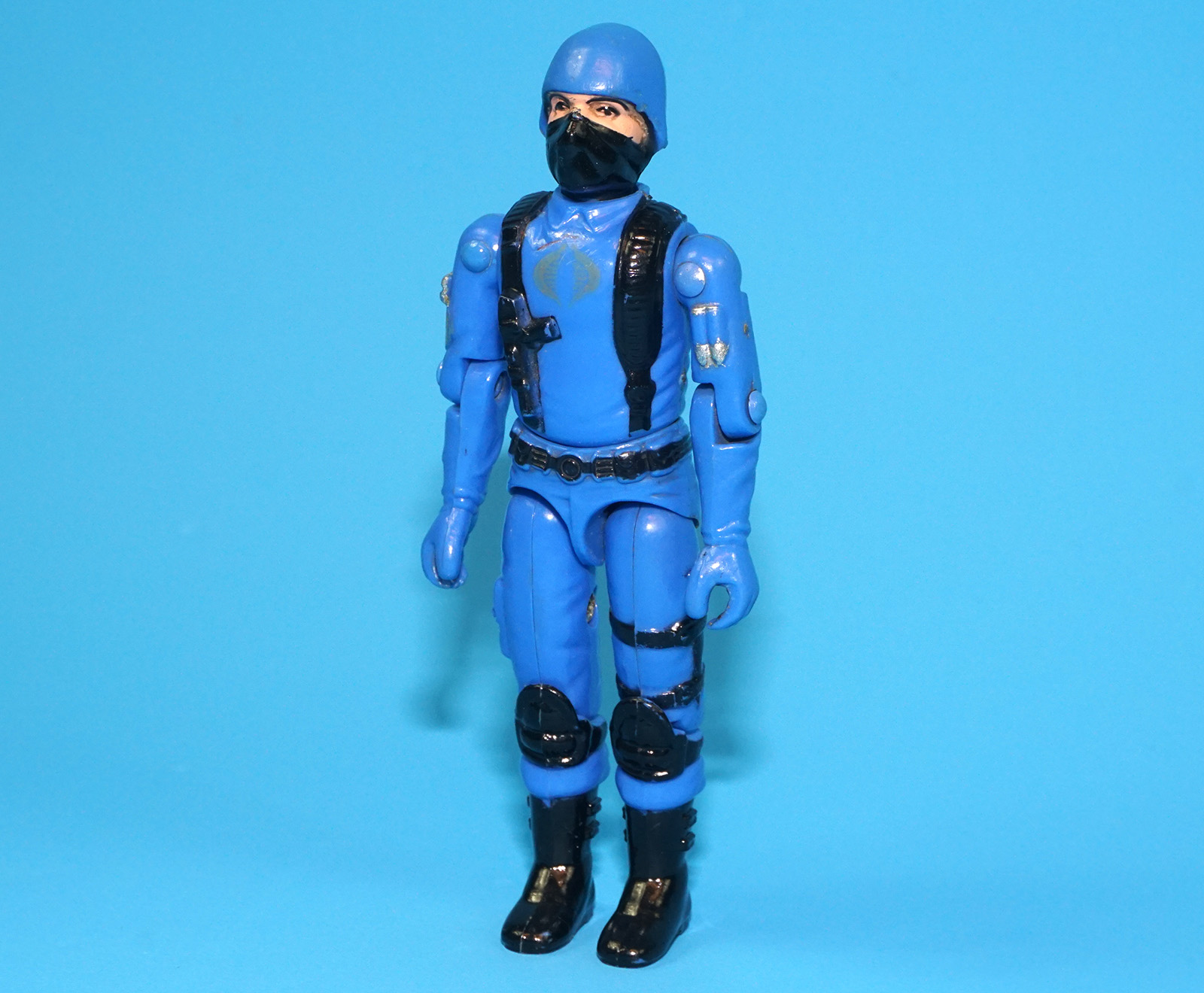 1985 GI JOE COMANDOS EM ACAO COBRA PILOTO SOLDADO 1982 ENEMY v1 C8 ESTRELA BRAZIL - Image 4