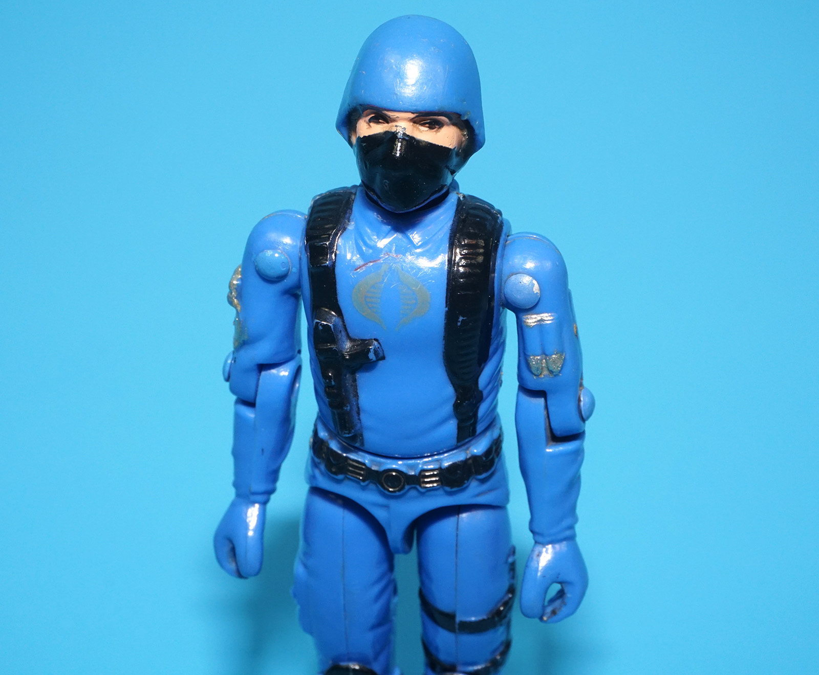 1985 GI JOE COMANDOS EM ACAO COBRA PILOTO SOLDADO 1982 ENEMY v1 C8 ESTRELA BRAZIL - Image 5