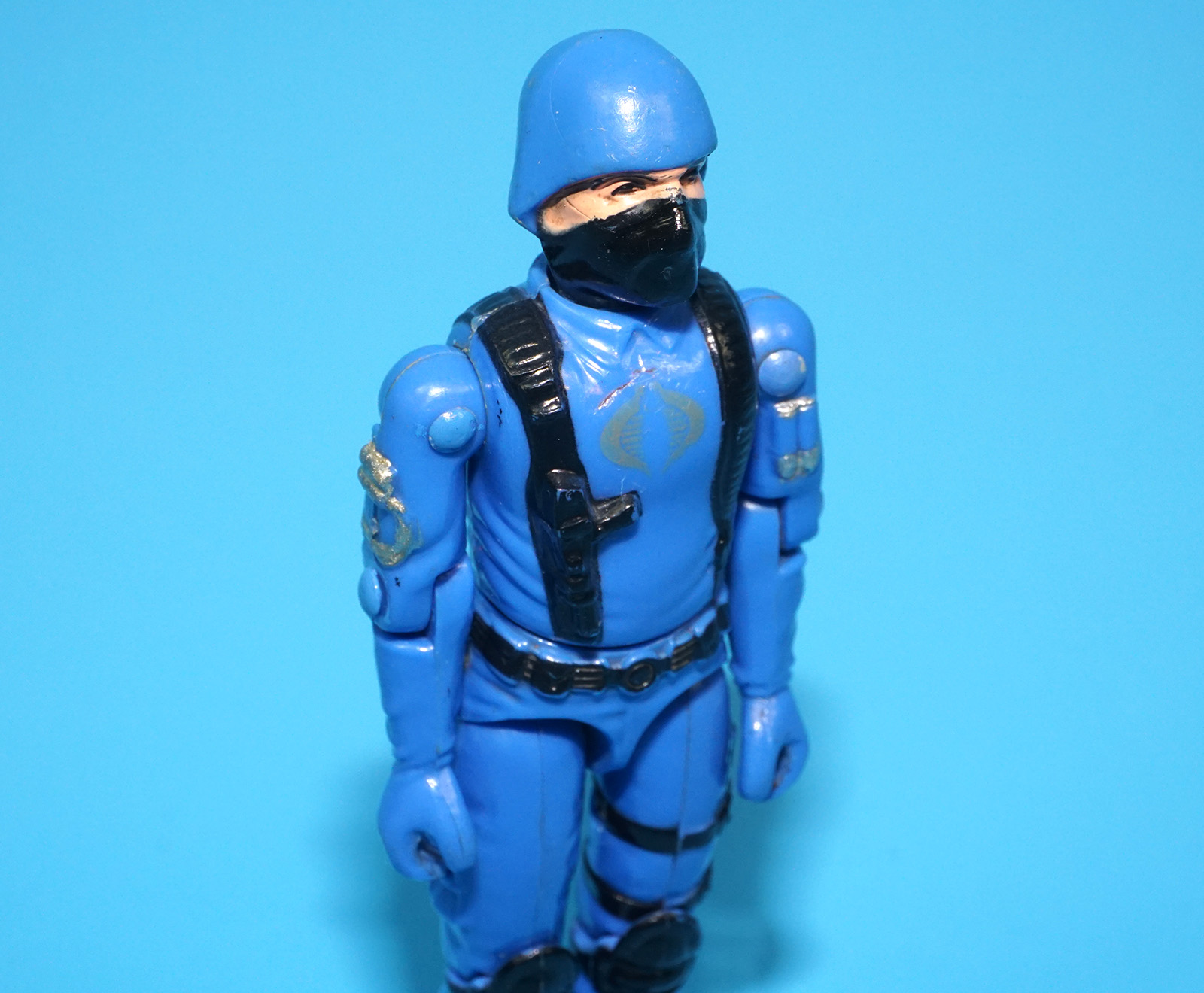 1985 GI JOE COMANDOS EM ACAO COBRA PILOTO SOLDADO 1982 ENEMY v1 C8 ESTRELA BRAZIL - Image 6