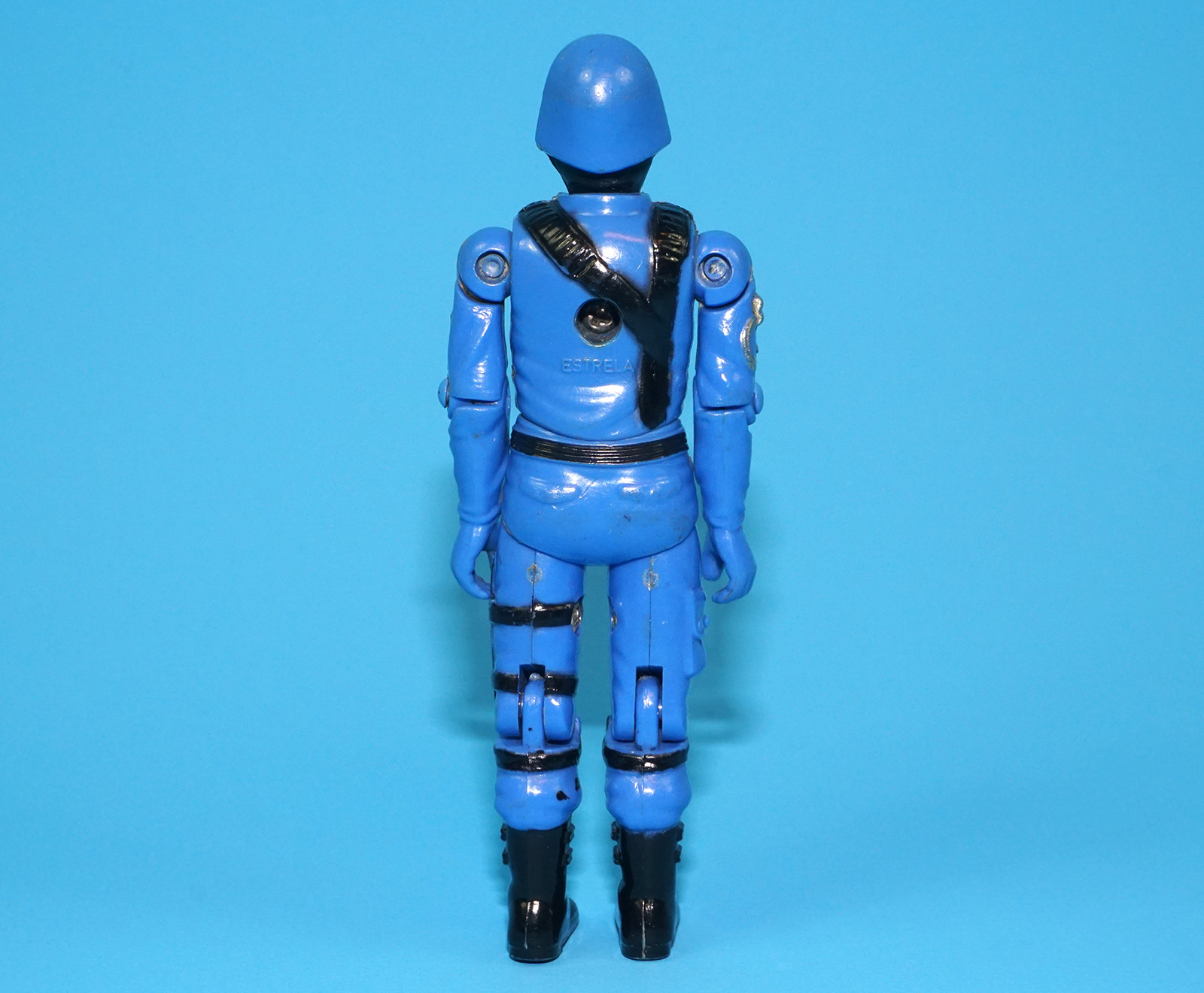 1985 GI JOE COMANDOS EM ACAO COBRA PILOTO SOLDADO 1982 ENEMY v1 C8 ESTRELA BRAZIL - Image 8