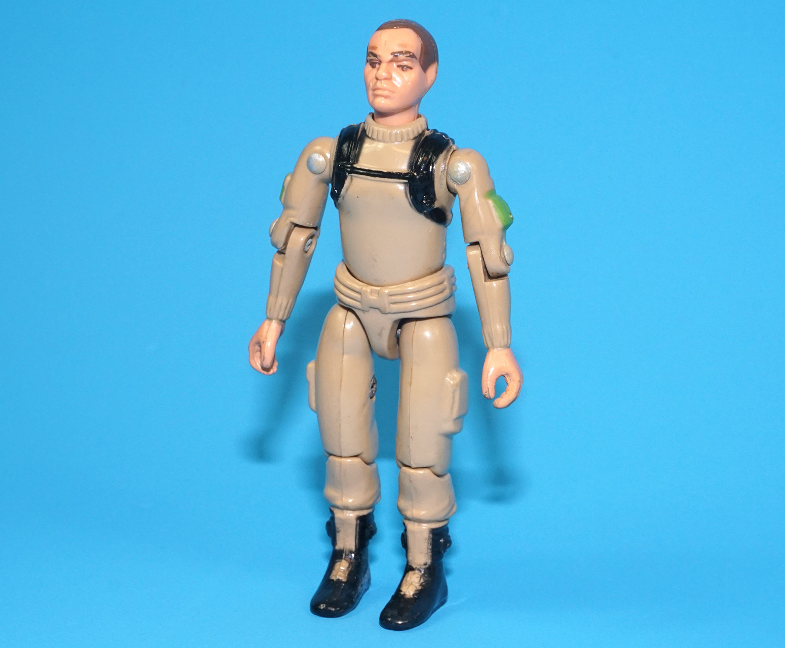 1985 GI JOE COMANDOS EM ACAO FALCON PILOTO 100% COMPLETE C8+ ESTRELA BRAZIL - Image 5