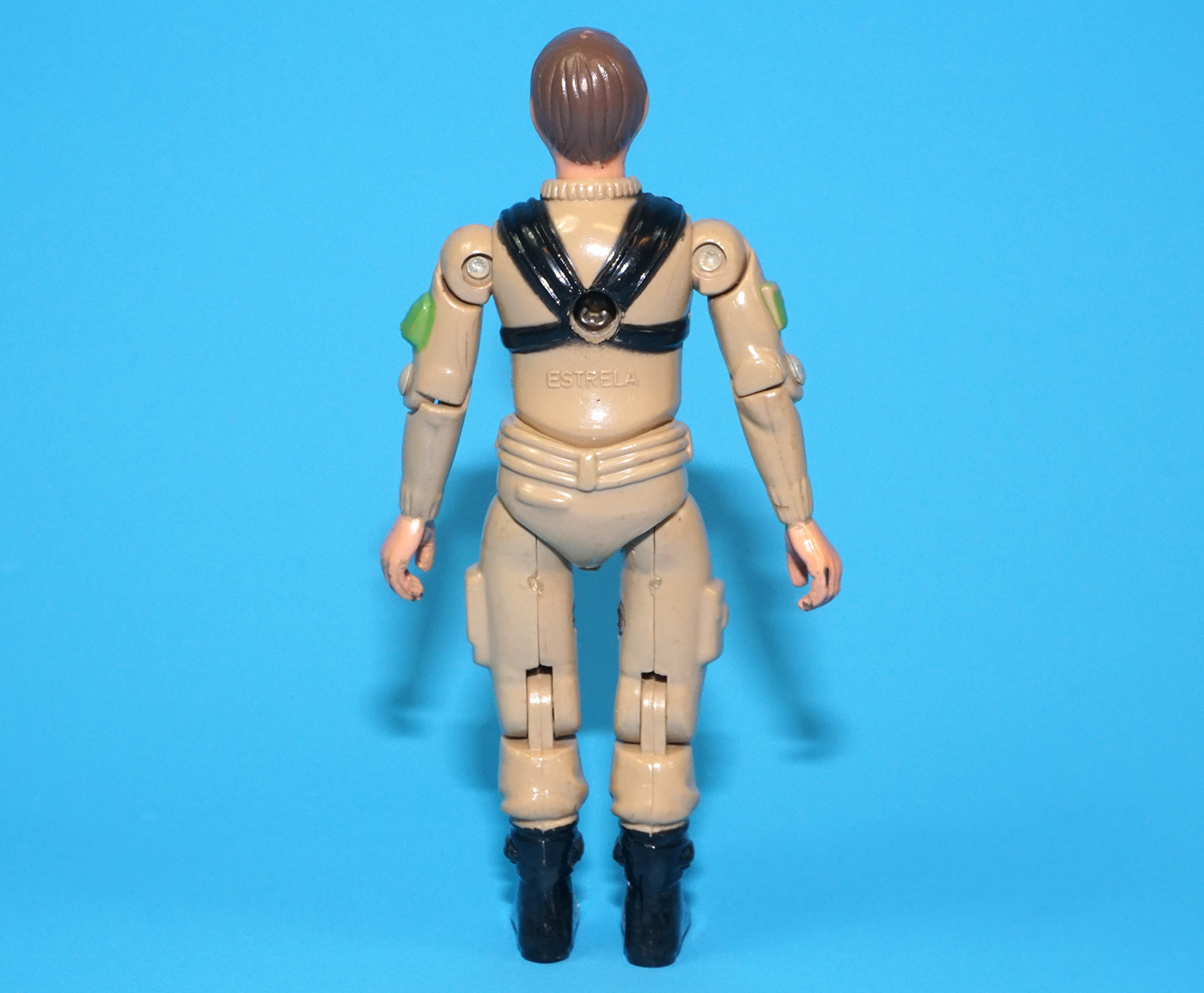 1985 GI JOE COMANDOS EM ACAO FALCON PILOTO 100% COMPLETE C8+ ESTRELA BRAZIL - Image 8