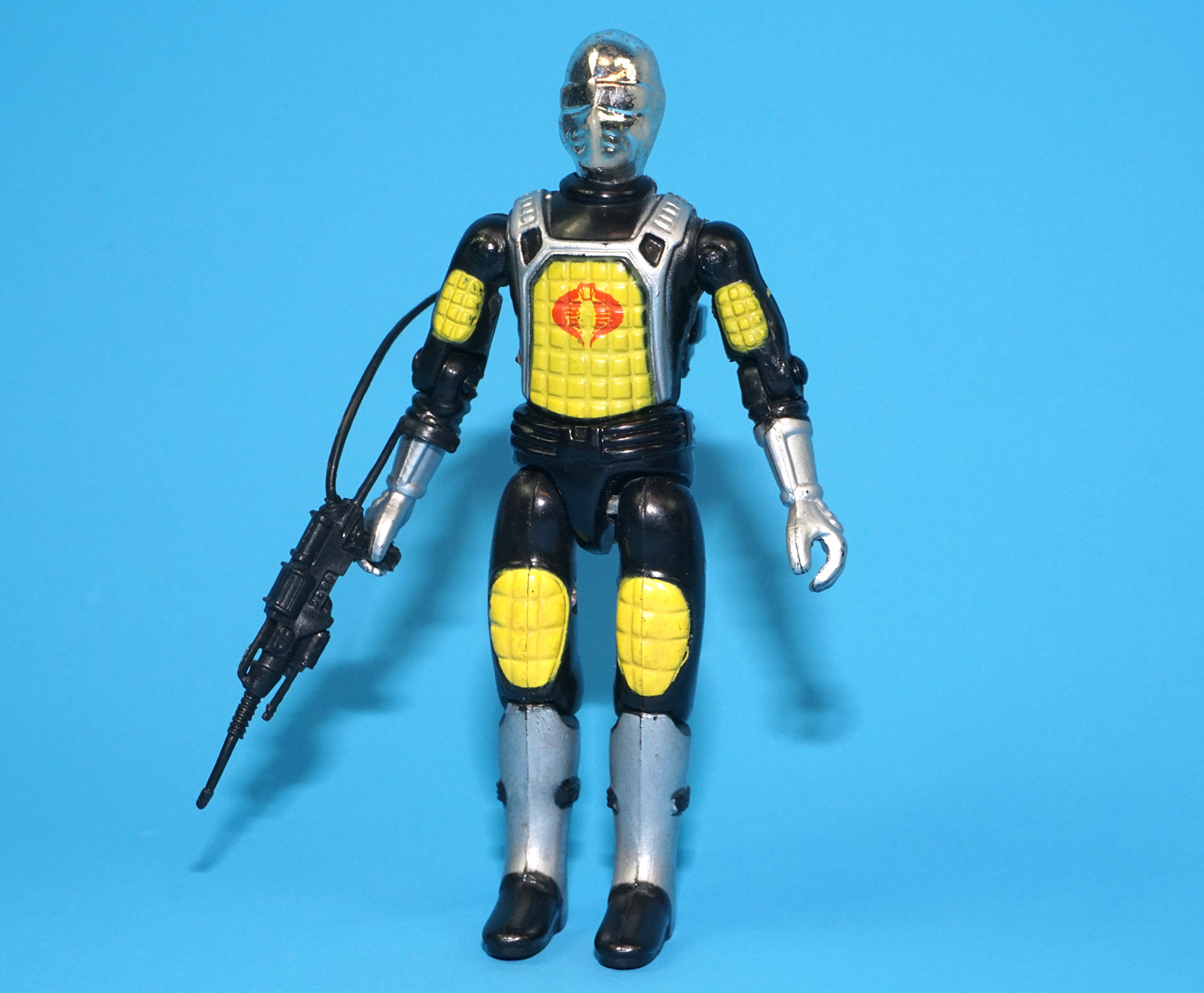 1986 GI JOE COMANDOS EM ACAO COBRA DE ACO 100% COMPLETE C8+ ESTRELA BRAZIL - Image 2