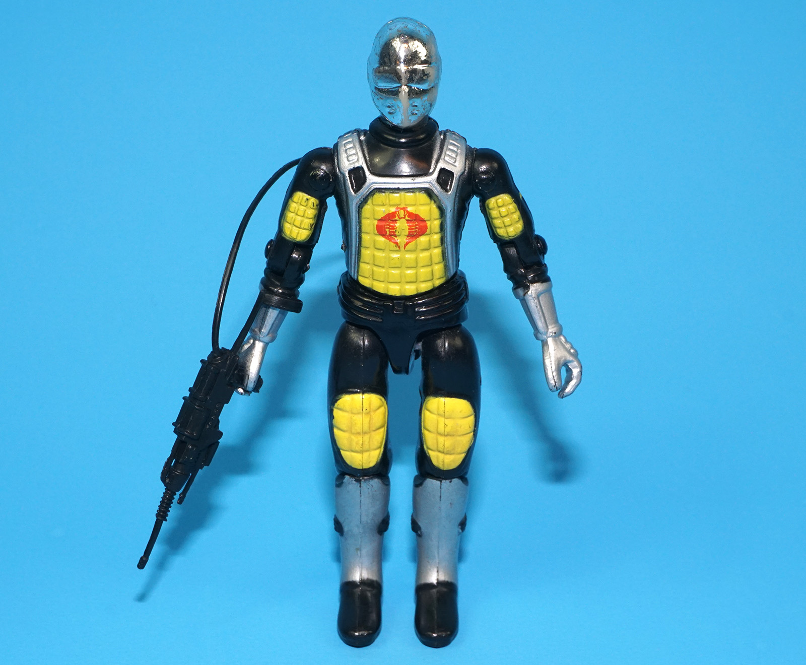 1986 GI JOE COMANDOS EM ACAO COBRA DE ACO 100% COMPLETE C8+ ESTRELA BRAZIL - Image 3