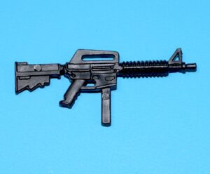 1992 GI JOE D.E.F. SHOCKWAVE v3 ORIGINAL SPARE PART XM-15 ASSAULT RIFLE GUN HASBRO