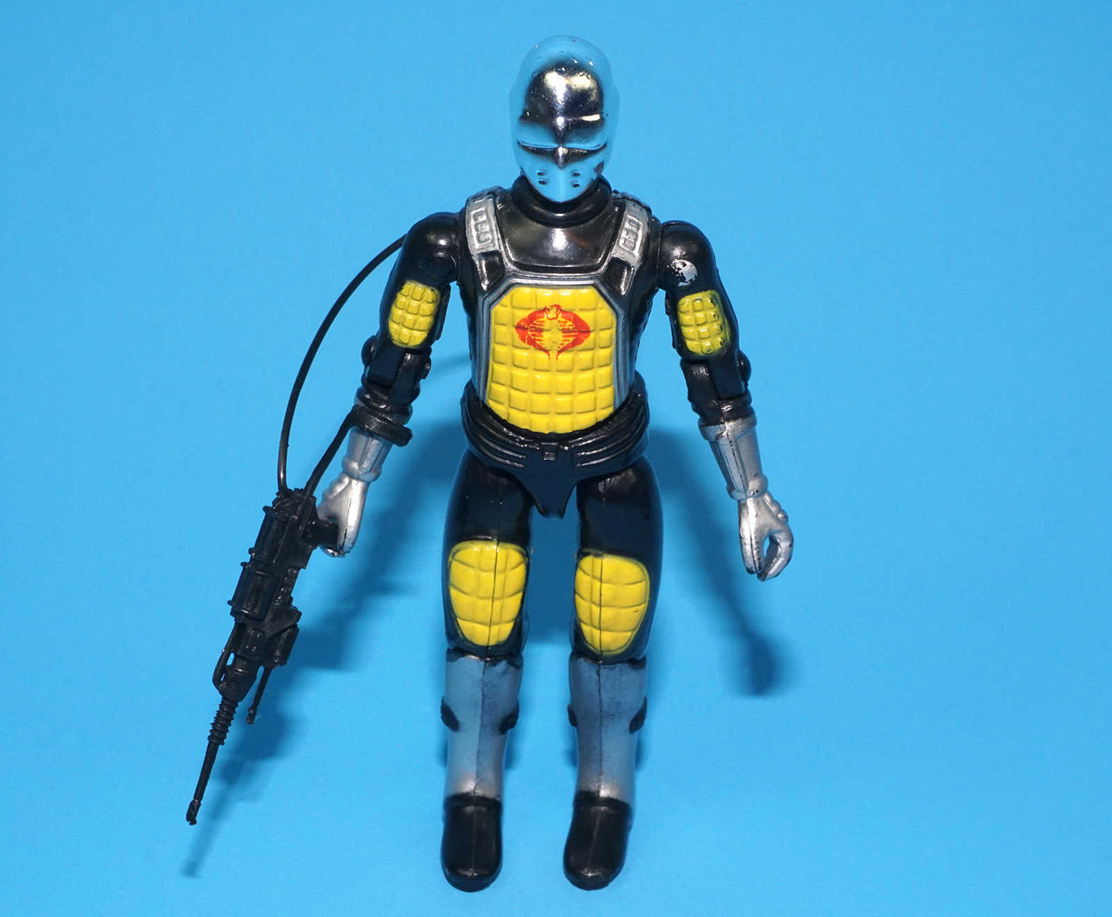 1986 GI JOE COMANDOS EM ACAO COBRA DE ACO 100% COMPLETE C9+ ESTRELA BRAZIL - Image 3