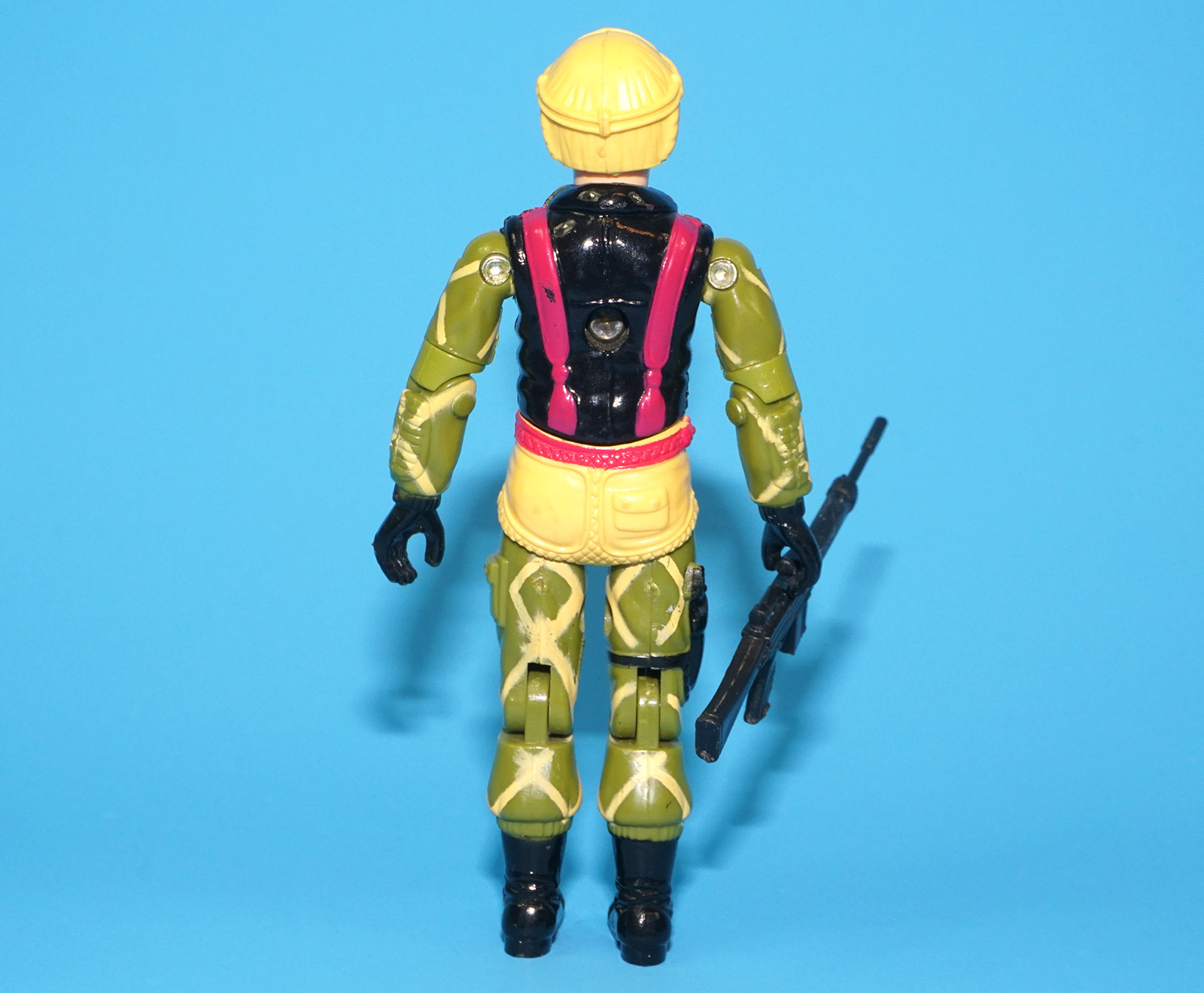 1989 GI JOE COMANDOS EM ACAO FORCA NAJA GATILHO 100% COMPLETE C9+ PYTHON AIRBORNE ESTRELA BRAZIL - Image 4