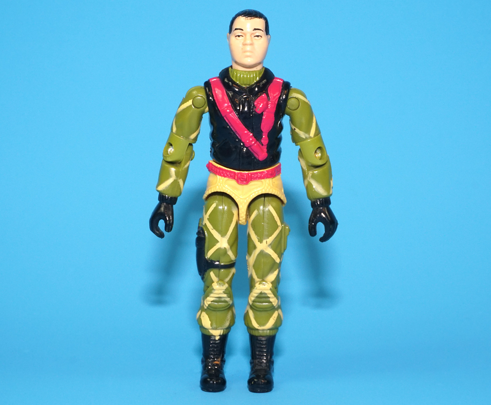 1989 GI JOE COMANDOS EM ACAO FORCA NAJA GATILHO 100% COMPLETE C9+ PYTHON AIRBORNE ESTRELA BRAZIL - Image 5