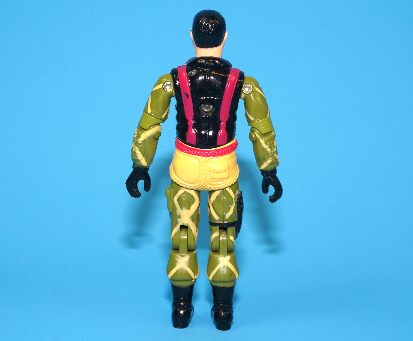 1989 GI JOE COMANDOS EM ACAO FORCA NAJA GATILHO 100% COMPLETE C9+ PYTHON AIRBORNE ESTRELA BRAZIL - Image 6