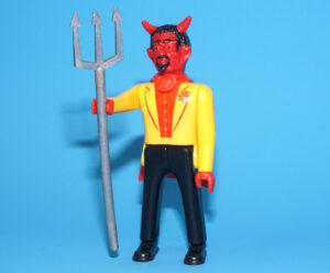 AIRGAM BOYS SUPER STARS TERROR DEVIL 100% COMPLETE 1978 AIRGAM SPAIN UNIVERSAL MONSTER