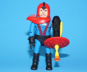 AIRGAM BOYS COMICS SUPER FANTASTICS ACTION ARM 100% COMPLETE DIABOLICS 1986 AIRGAM S.A. PYRO PLAST READ