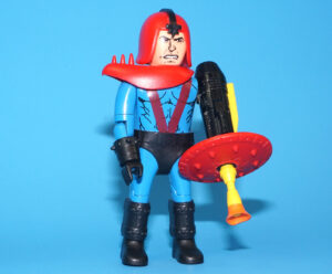 AIRGAM BOYS COMICS SUPER FANTASTICS ACTION ARM 100% COMPLETE DIABOLICS 1986 AIRGAM S.A. PYRO PLAST READ