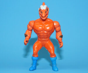 MOTU KO GUERREROS DEL ESPACIA HOMBRE POLLO CHICKENHEAD 1984 FARMEN SPAIN