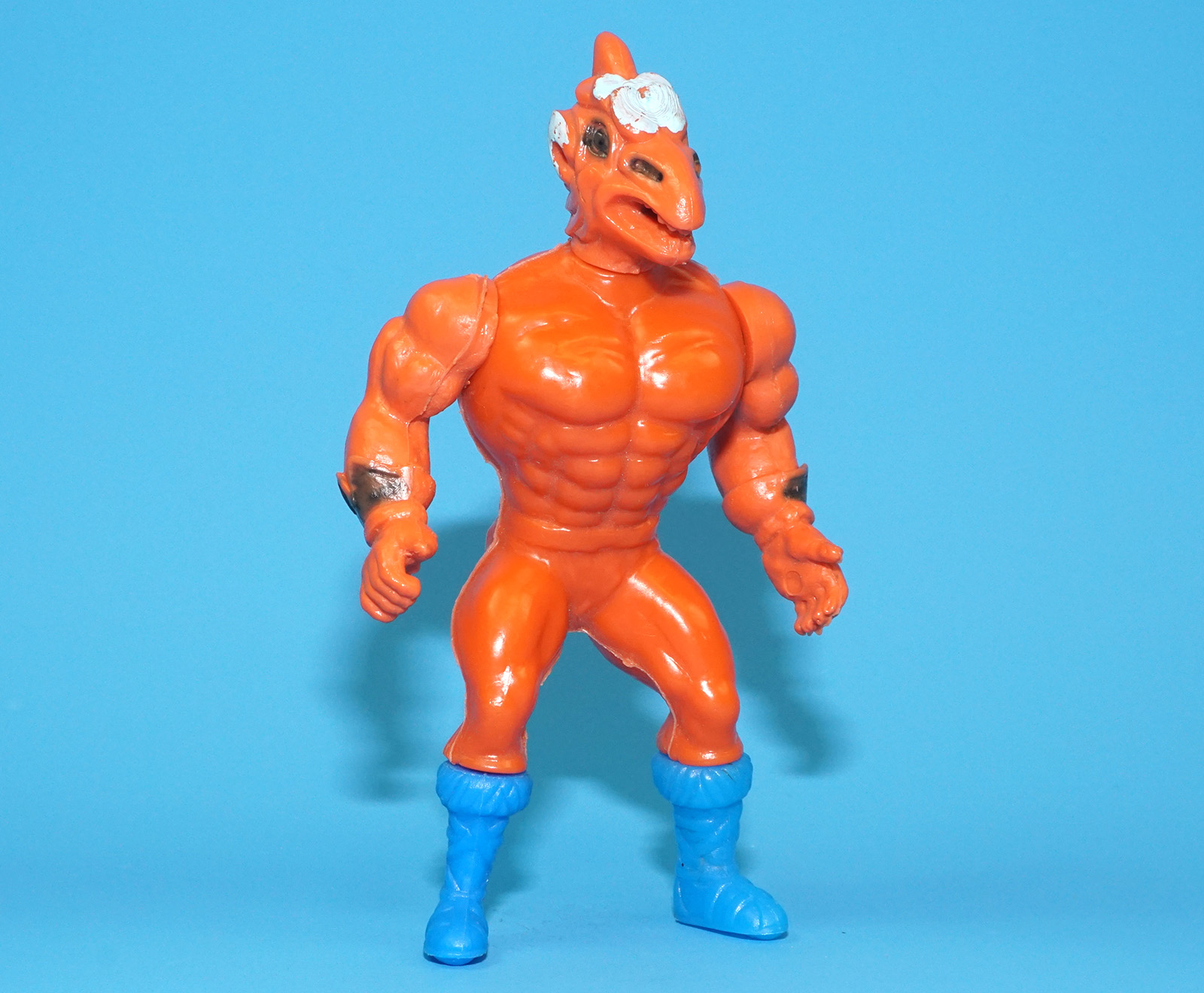 MOTU KO GUERREROS DEL ESPACIA HOMBRE POLLO CHICKENHEAD 1984 FARMEN SPAIN - Image 2