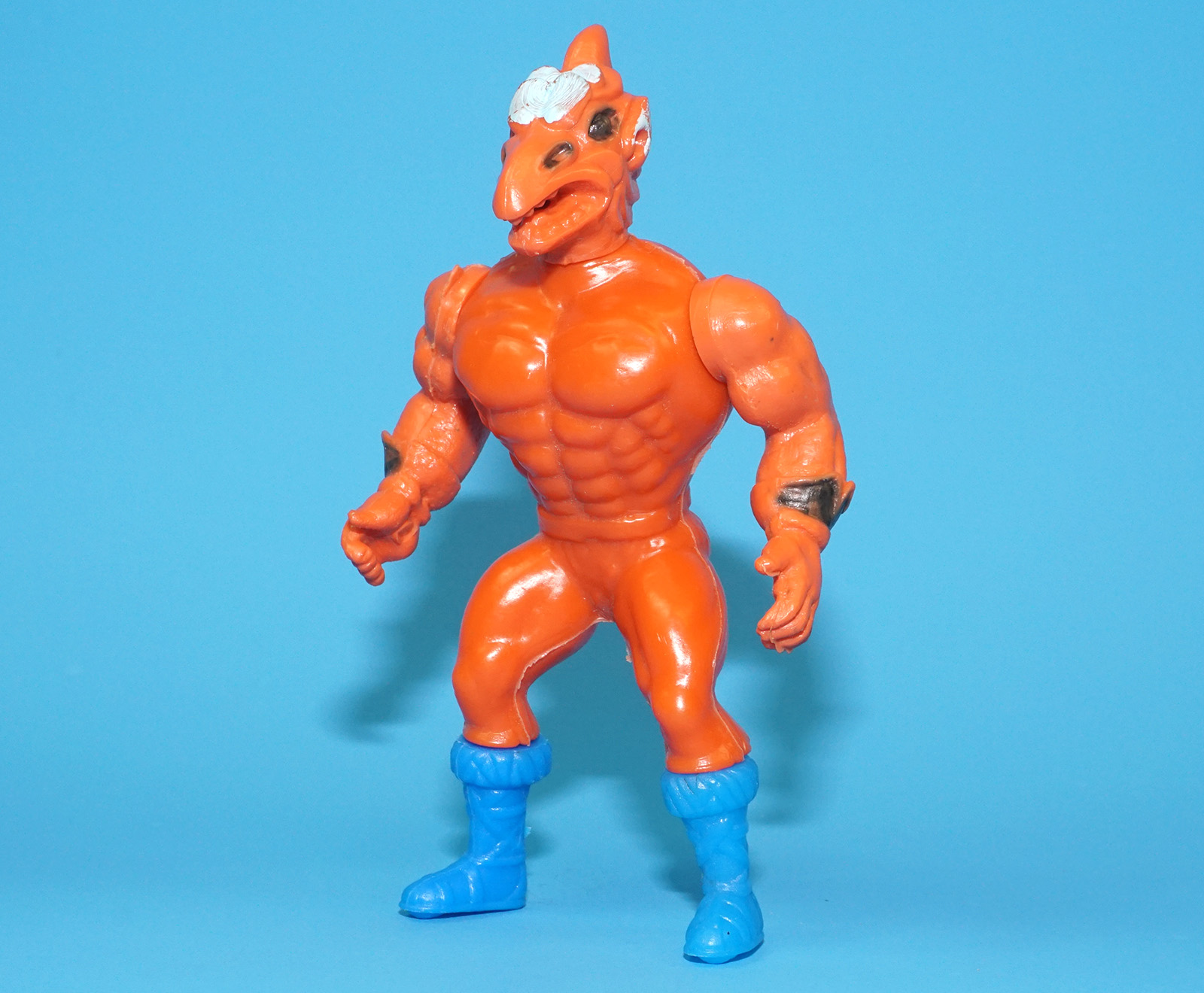 MOTU KO GUERREROS DEL ESPACIA HOMBRE POLLO CHICKENHEAD 1984 FARMEN SPAIN - Image 3