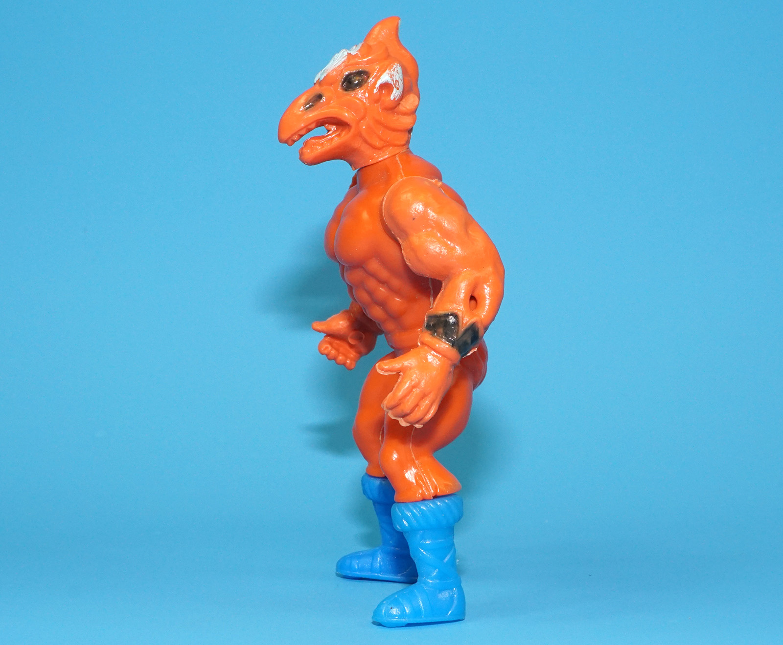 MOTU KO GUERREROS DEL ESPACIA HOMBRE POLLO CHICKENHEAD 1984 FARMEN SPAIN - Image 4