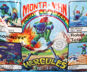 MONTA MAN No 33 ROBOT HERCULES MIB SEALED BAG 1982 MONTAPLEX SPAIN