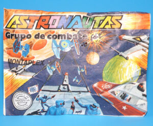 MONTA MAN No 165 ASTRONAUTAS GRUPO DE COMBATE MIB SEALED BAG 1982 MONTAPLEX STAR WARS KO BOOTLEG SPAIN
