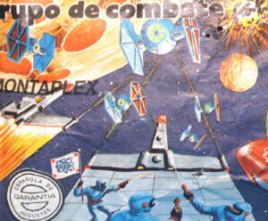 MONTA MAN No 165 ASTRONAUTAS GRUPO DE COMBATE MIB SEALED BAG 1982 MONTAPLEX STAR WARS KO BOOTLEG SPAIN