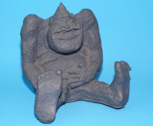 NEVERENDING STORY ROCK BITER ROCKBITER VINYL TOY FIGURE 1985 MEXICO BOOTLEG