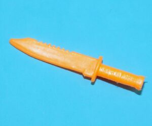 1993 GI JOE STAR BRIGADE ASTRO-VIPER v2 ORIGINAL SPARE PART KNIFE HASBRO