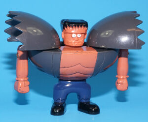 TAMAGORAS EGG MONSTERS MOSTRUOVI CP-08 FRANKENSTEIN MONSTER 1987 BANDAI METEORBS