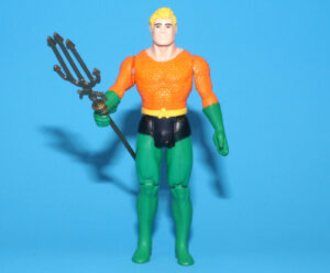 SUPER POWERS AQUAMAN 100% COMPLETE & ORIGINAL 1984 KENNER WORKS!