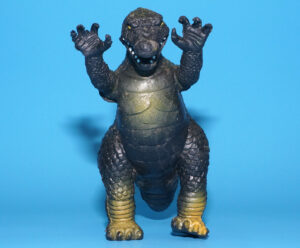 GODZILLA SOLID RUBBER TOY FIGURE 1985 JHL SPAIN BOOTLEG