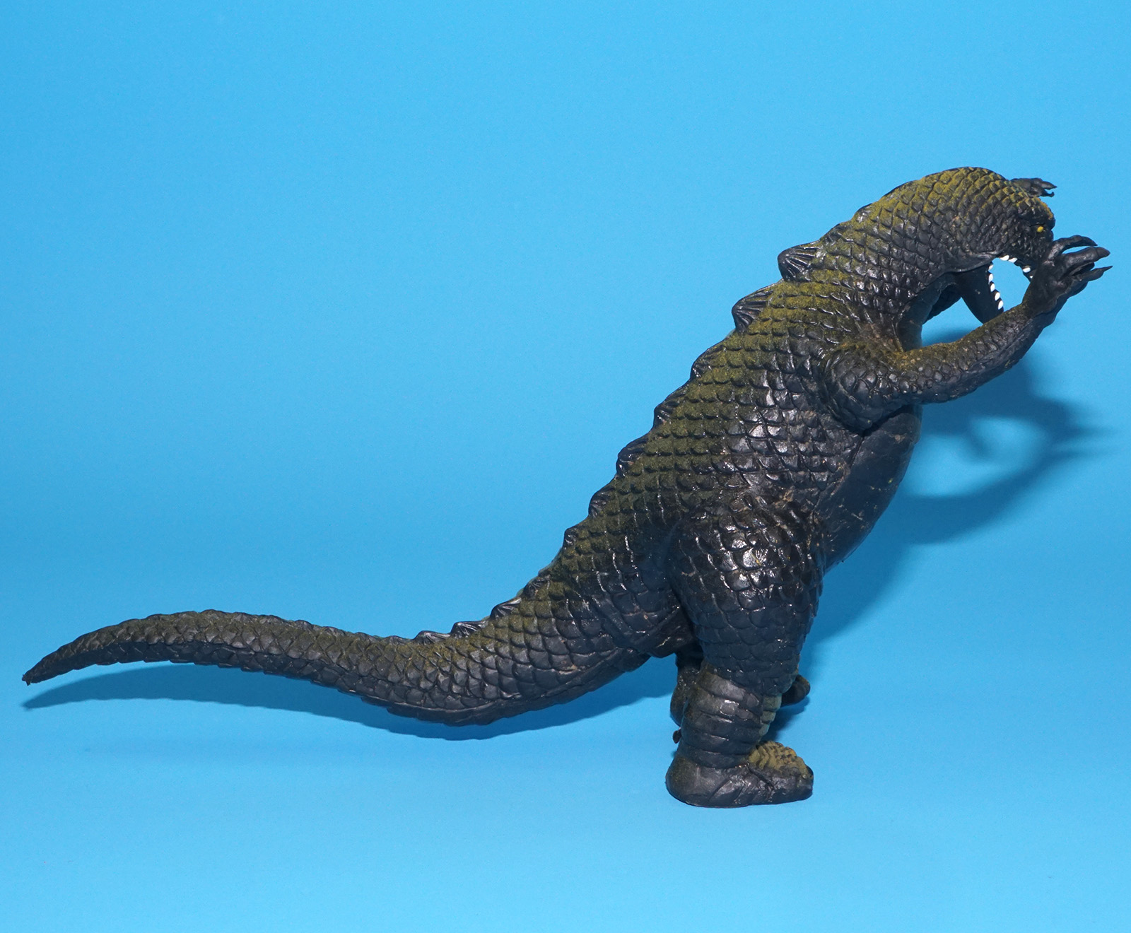GODZILLA SOLID RUBBER TOY FIGURE 1985 JHL SPAIN BOOTLEG - Image 5