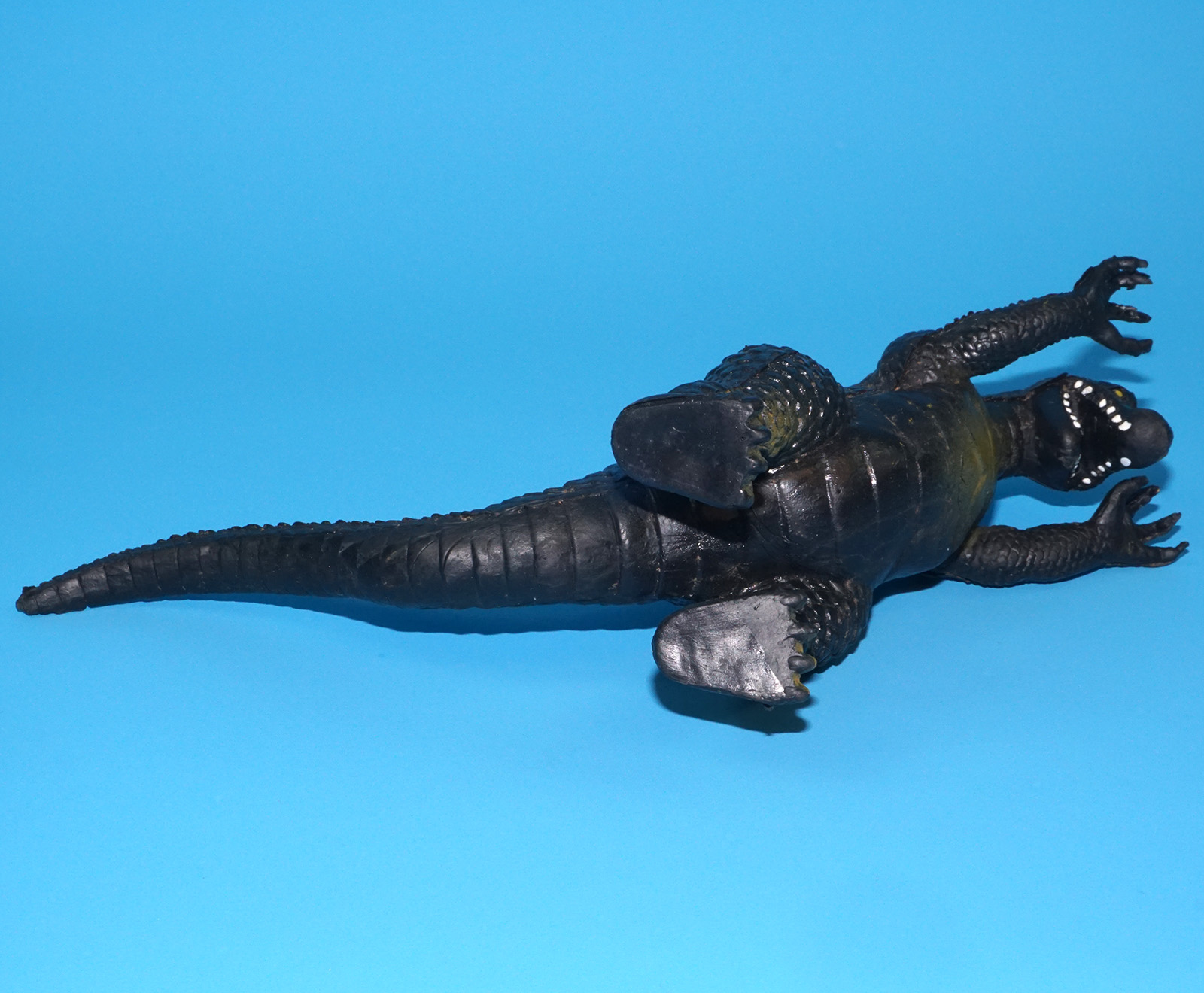 GODZILLA SOLID RUBBER TOY FIGURE 1985 JHL SPAIN BOOTLEG - Image 6