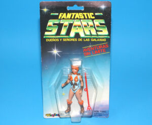 MOTU KO FANTASTIC STARS DURGA MOC MOSC SEALED CARD 1986 WONILANDIA SPAIN