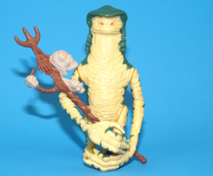 STAR WARS POTF AMANAMAN 100% COMPLETE & ORIGINAL C9 1985 KENNER LAST 17