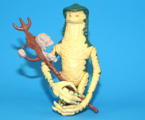 STAR WARS POTF AMANAMAN 100% COMPLETE & ORIGINAL C9 1985 KENNER LAST 17