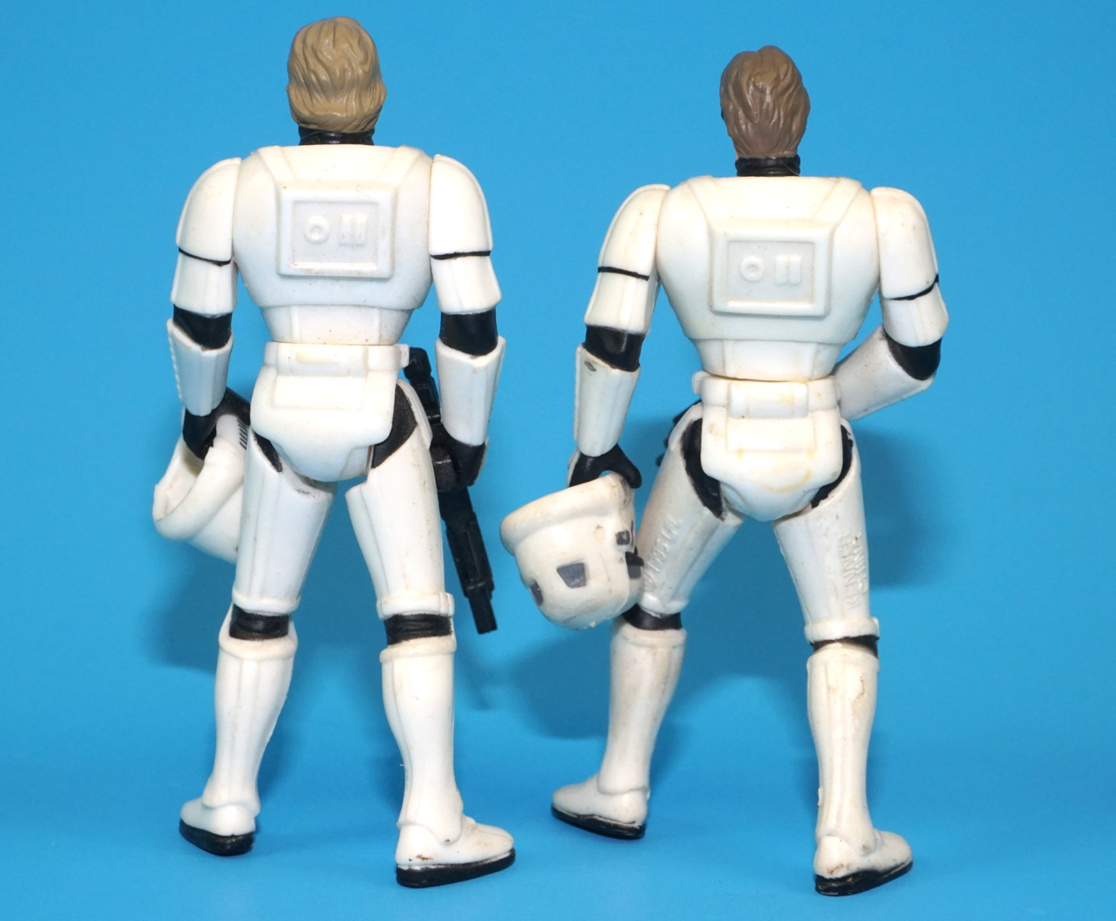 STAR WARS POTF2 HAN SOLO & LUKE SKYWALKER STORMTROOPER DISGUISE 100% COMPLETE 1995 KENNER - Image 3