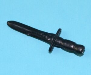 1993 GI JOE STREET FIGHTER II GUILE v1 ORIGINAL SPARE PART KNIFE HASBRO