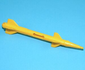 1992 GI JOE LIQUIDATOR STORM EAGLE PLANE ORIGINAL SPARE PART MISSILE HASBRO